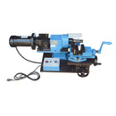 1 HP electric tube and pipe notcher with variable speed end mill and vise clamp