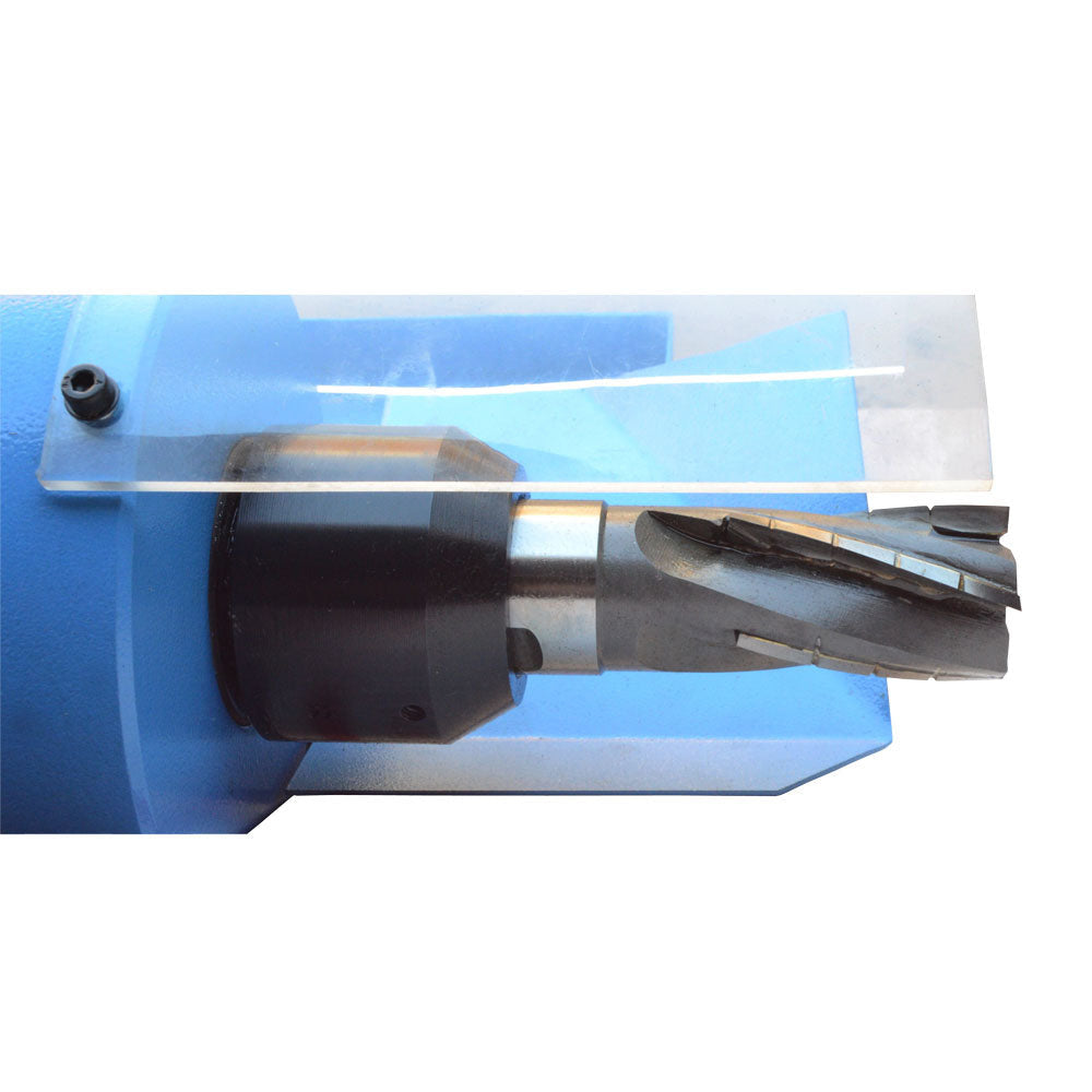 1 HP Electric Tube Pipe Notcher Variable Speed End Mill 0–250 RPM 1/2" to 2" Capacity 110V Metalworking Notching Machine for Roll Cage & Fabrication