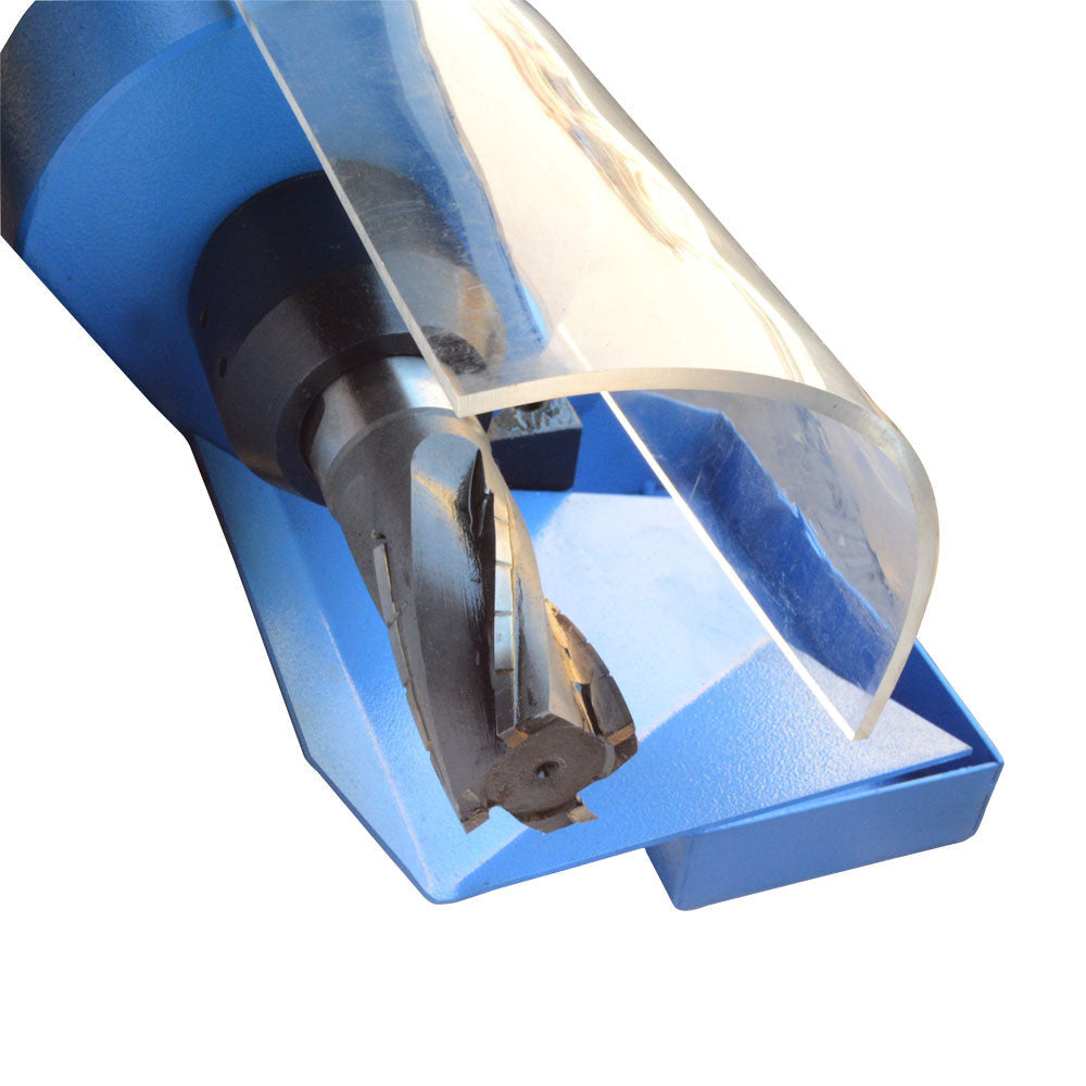 1 HP Electric Tube Pipe Notcher Variable Speed End Mill 0–250 RPM 1/2" to 2" Capacity 110V Metalworking Notching Machine for Roll Cage & Fabrication