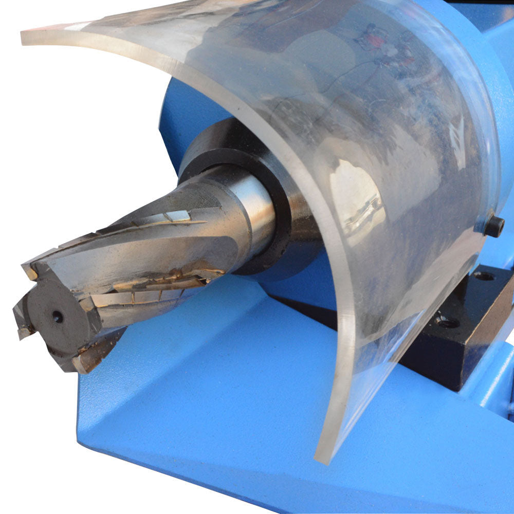 1 HP Electric Tube Pipe Notcher Variable Speed End Mill 0–250 RPM 1/2" to 2" Capacity 110V Metalworking Notching Machine for Roll Cage & Fabrication