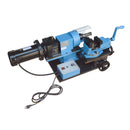Heavy duty metal pipe notching machine with adjustable speed and 120V motor