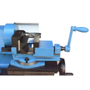 Heavy duty pipe notcher with electric motor, adjustable clamp, and control box