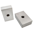 1 PAIR 1 2 3 Metal Blocks Ultra Precision ONE Hole Milling Drilling Machining 2PC