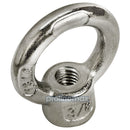 1 PC 3/8" Boat Marine 316 Stainless Steel Lifting Eye Nut 1,000 LB Cap UNC Tap
