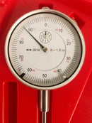 1'' Dial Indicator with Magnetic Base Holder Fine .001 Graudation + 22 Point Inspection Set