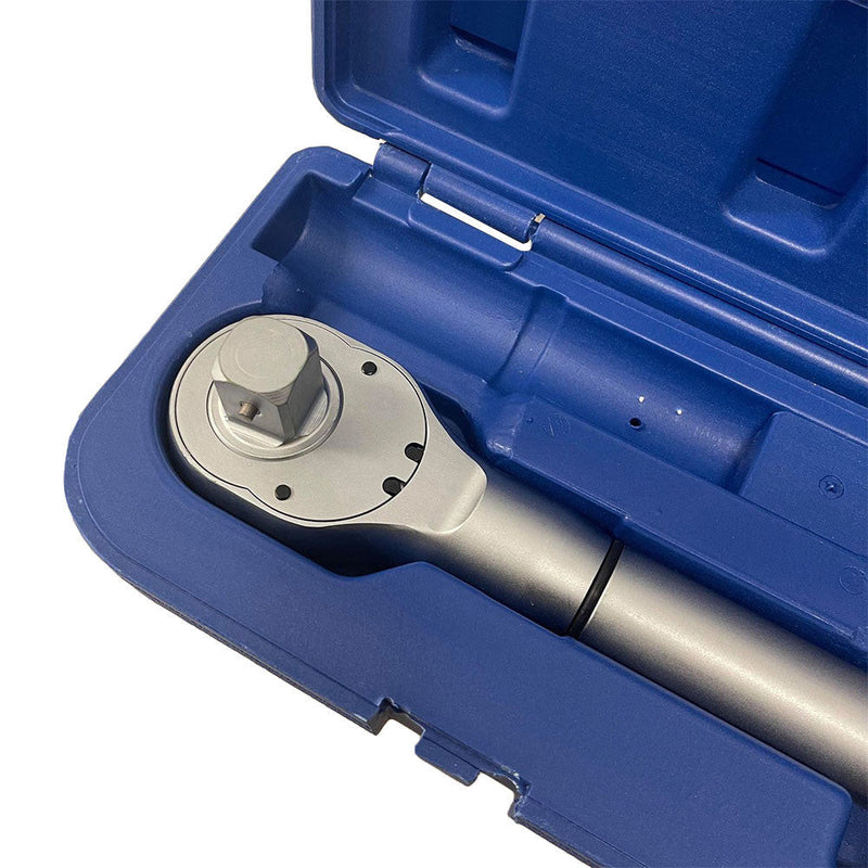 1'' Square Drive Click Ratchet Adjustable Torque Wrench 500-1500 Ft - Lbs
