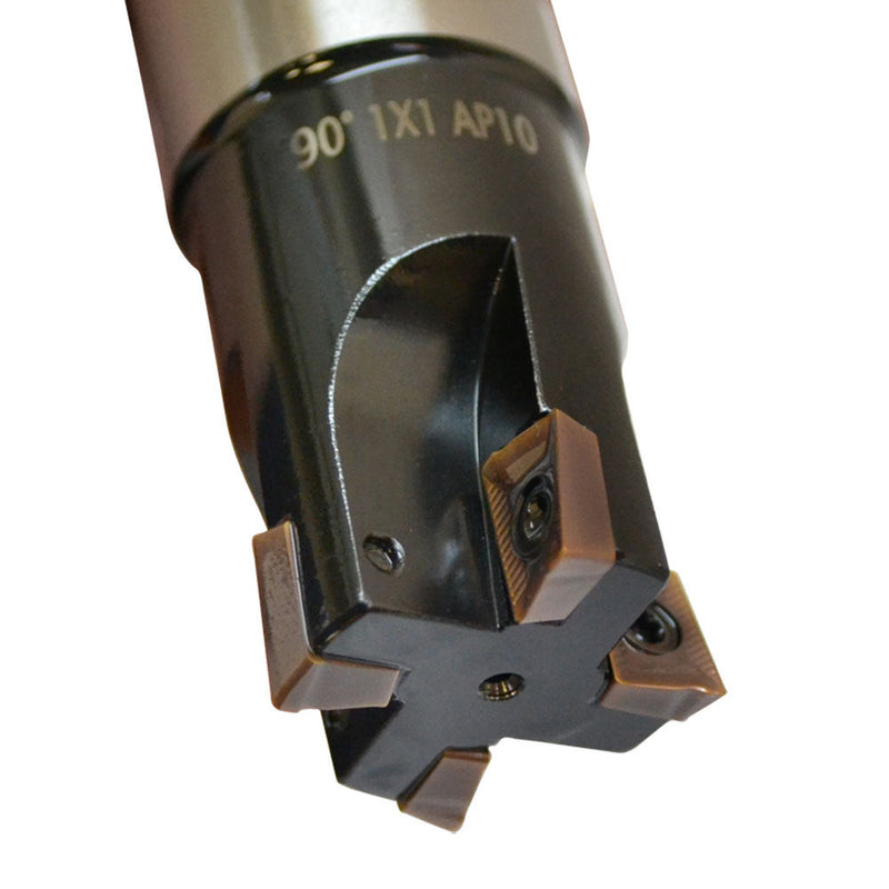 1'' x 1'' 90 Degree Square Shoulder Indexable End Mill APKT Insert