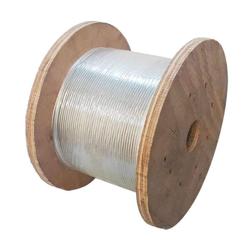 1/8" - 1000 Ft - 1x19 Construction STAINLESS STEEL 316 1/8" 1x19 Cable Rail Railing Wire Rope Strand