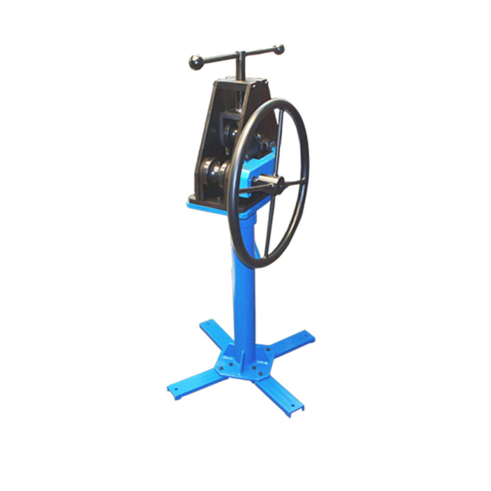 Manual tube rolling bender for metal fabrication and race car roll cage projects