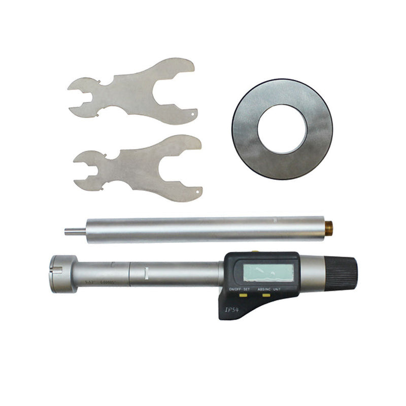 1-1.2" Electronic 3-Point Internal Micrometer .00005" Extension CASE INCLUDED