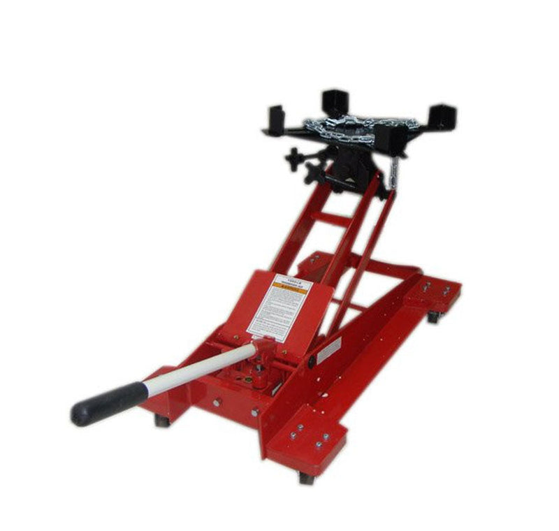 1-2 Ton Floor Low Profile Transmission Tranny Jack Lift 1,000 LBS Capacity