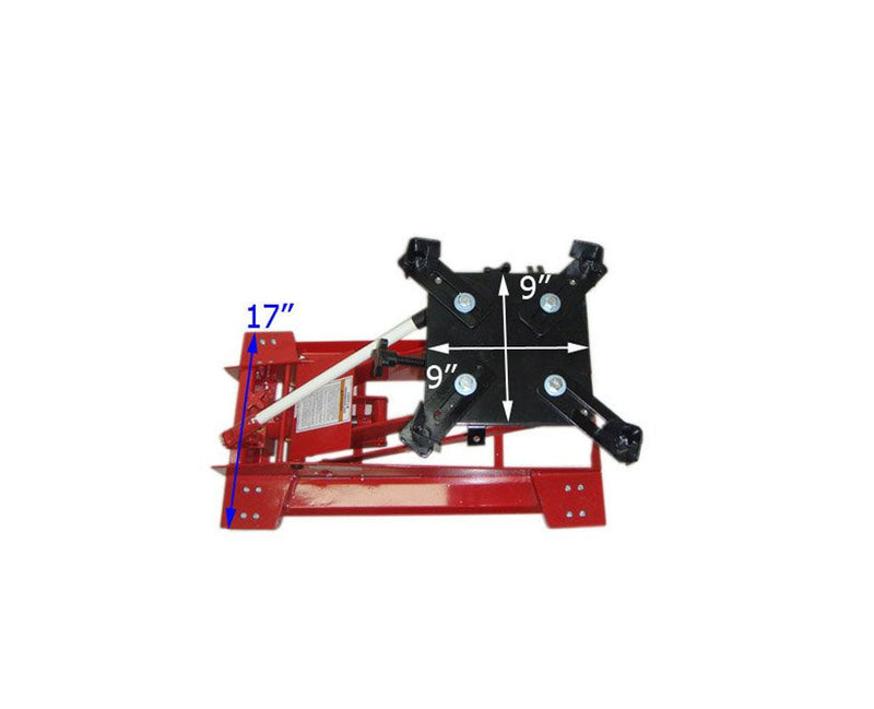 1-2 Ton Floor Low Profile Transmission Tranny Jack Lift 1,000 LBS Capacity