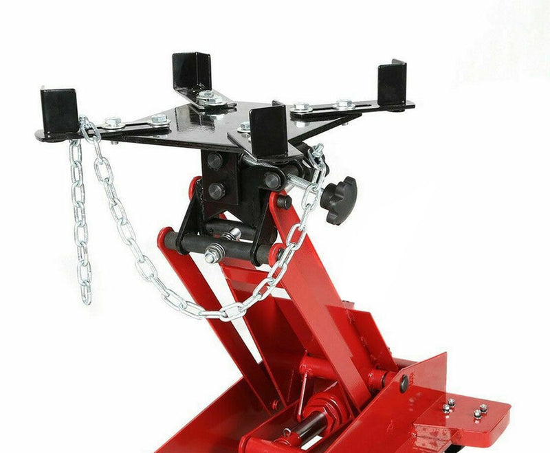 1-2 Ton Floor Low Profile Transmission Tranny Jack Lift 1,000 LBS Capacity