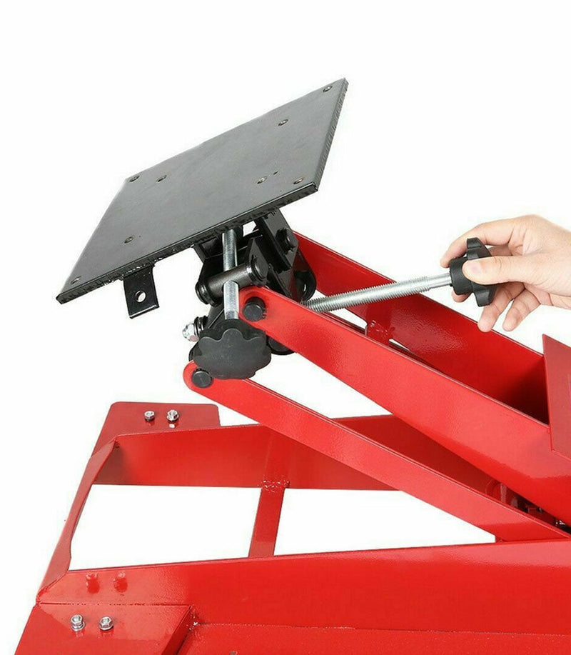 1-2 Ton Floor Low Profile Transmission Tranny Jack Lift 1,000 LBS Capacity