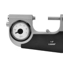 1-2" Dial Indicating Micrometer Snap Gage Micro Graduation .00005"