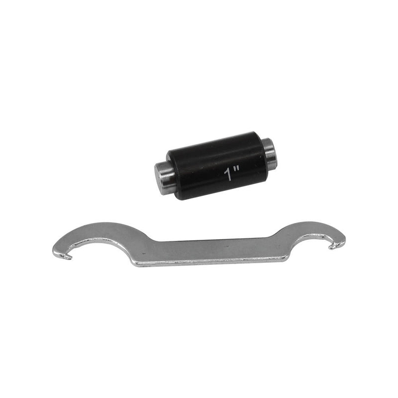 1-2" Outside Blade Micrometer Solid Metal Frame 0.0001" Blade Thickness .030"
