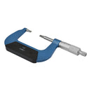 1-2" Outside Blade Micrometer Solid Metal Frame 0.0001" Blade Thickness .030"