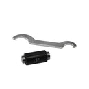 Blue case containing 1-2 inch outside micrometer .0001" accuracy and accessories