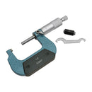 1-2" Outside Micrometer Solid Metal Frame 0.0001 Graduation Ratchet Stop