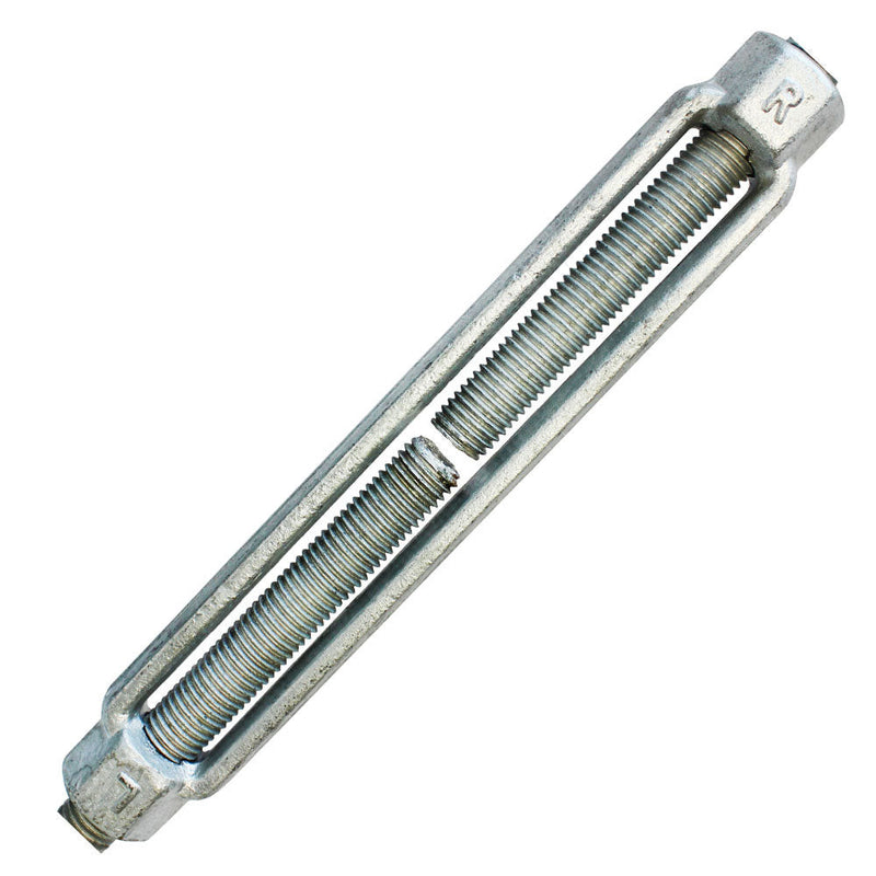 1/2" x 9" Turnbuckle JAW JAW Pulley Galvanized Drop Forge Swivel Hoist Eye WLL 2,200 LBS