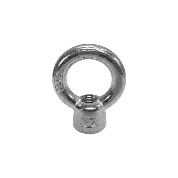 1/2"  Boat Marine 316 Stainless Steel Lifting Eye Nut 2,000 LB Cap UNC Tap