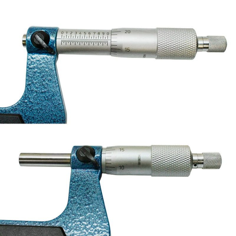 1 - 2'' Screw Thread Micrometer Kit 5 Anvils 0.001'' Graduation TPI