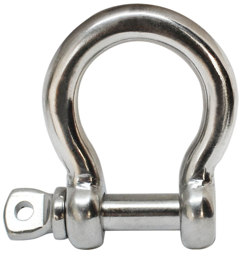 1/2"  Stainless Steel Screw Pin Bow Shackle Anchor Boat Marine Parcord Rigging