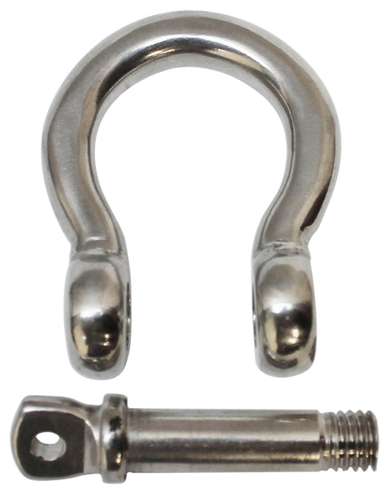 1/2"  Stainless Steel Screw Pin Bow Shackle Anchor Boat Marine Parcord Rigging