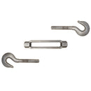 1/2'' x 6'' Turnbuckle HOOK HOOK Pulley Galvanized Drop Forge 1/2'' x 6'' Turnbuckle