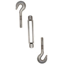 1/2'' x 9'' Turnbuckle HOOK HOOK Pulley Galvanized Drop Forge 1/2'' x 9'' Turnbuckle