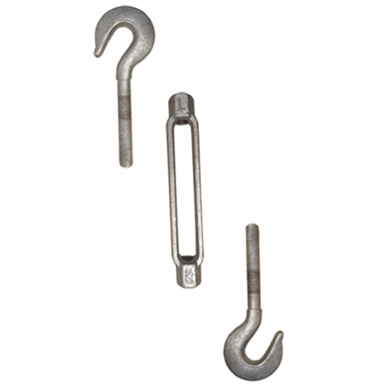 1/2'' x 9'' Turnbuckle HOOK HOOK Pulley Galvanized Drop Forge 1/2'' x 9'' Turnbuckle