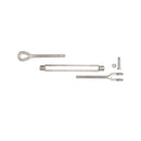 1/2" x 12" Turnbuckle JAW EYE Pulley Galvanized Drop Forge Turnbuckle