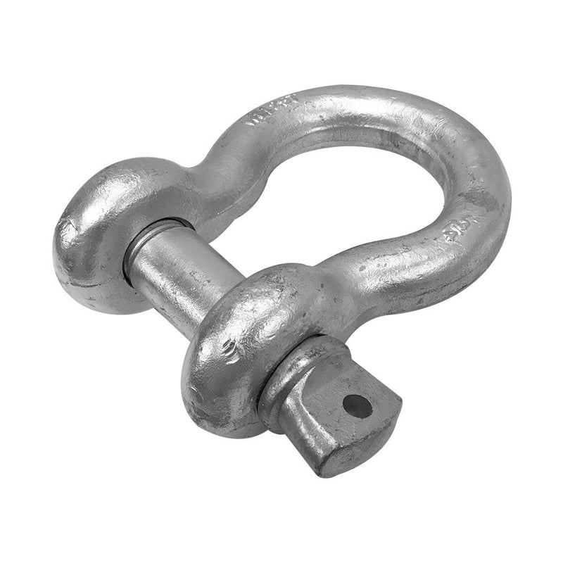 1-3/4" Screw Pin Anchor Shackle Galvanized Steel Drop Forged 50000 Lbs D Ring Bow Rigging