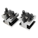 1-3/8" X 1-3/8" X 1-3/16" "V" Block & Clamp Set Pair