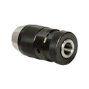 1/32''-1/2'' JT33 KEYLESS Drill Chuck Precision Drilling Taper Mounted 33JT CNC