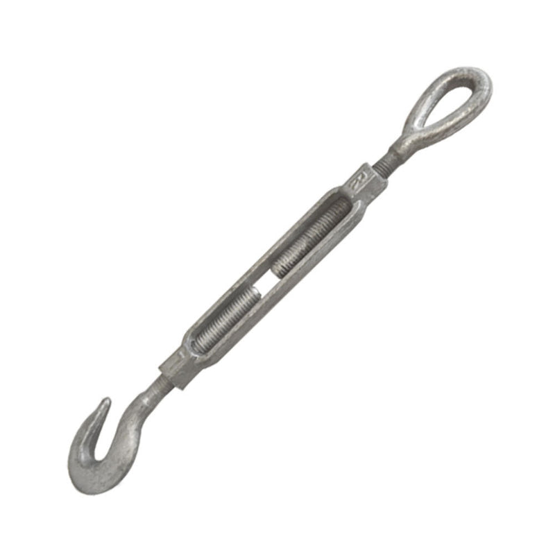 1/4'' x 4'' Turnbuckle HOOK EYE Pulley Galvanized Drop Forge Swivel Hoist Eye