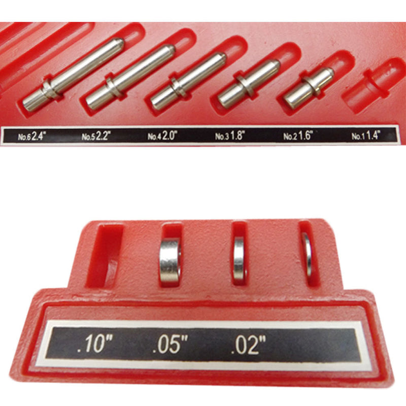 1.4 to 2.4'' Dial Indicator Bore Gage Set .0005 GRAD Gauge  Engine Cylinder Hole
