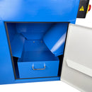 1.5 HP Metal Dust Collector Vacuum 3- Stage Filter System 650 CFM 6" Inlet