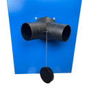 1.5 HP Metal Dust Collector Vacuum 3- Stage Filter System 650 CFM 6" Inlet
