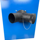 1.5 HP Metal Dust Collector Vacuum 3- Stage Filter System 650 CFM 6" Inlet