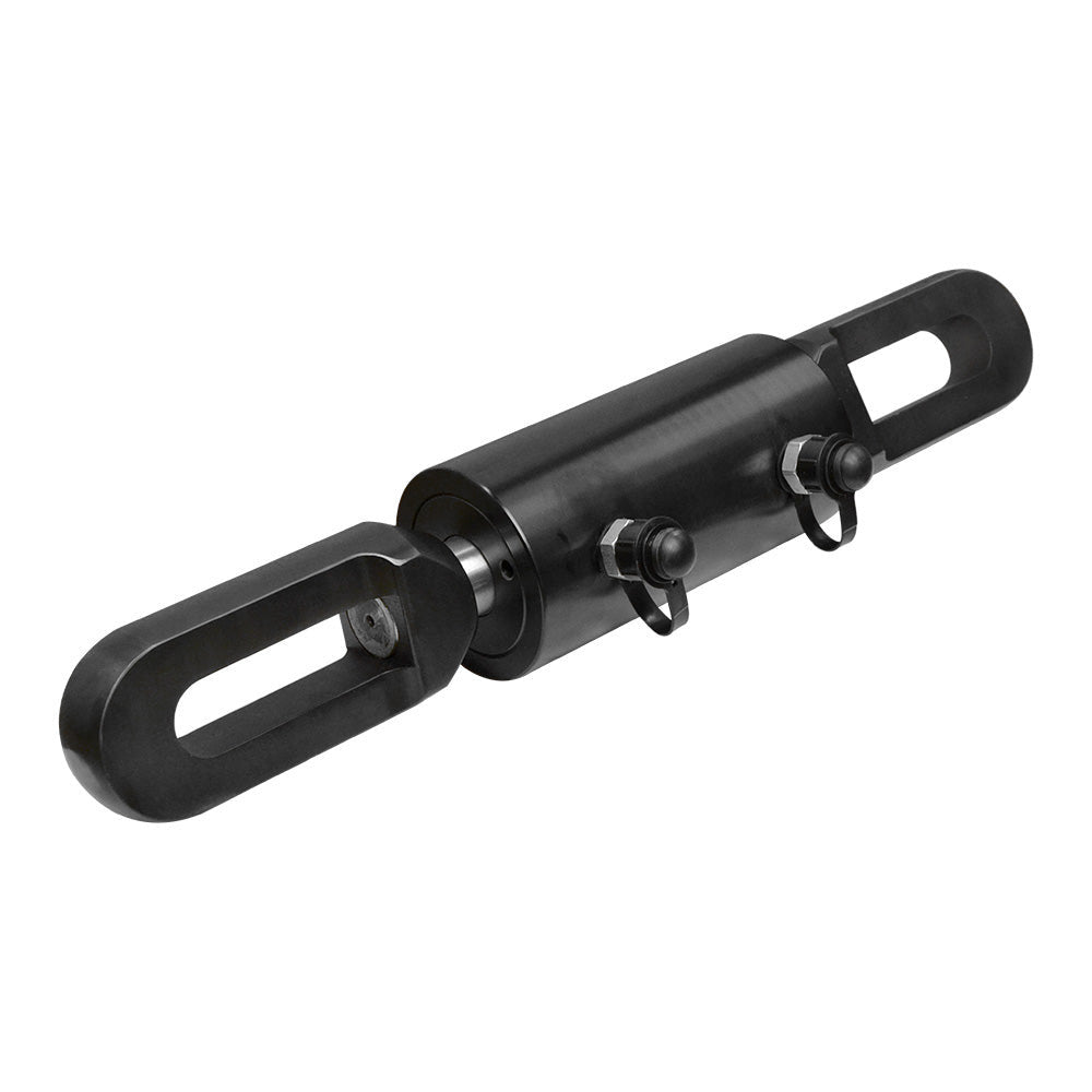10 ton push pull hydraulic cylinder with 6 inch stroke and double acting design.