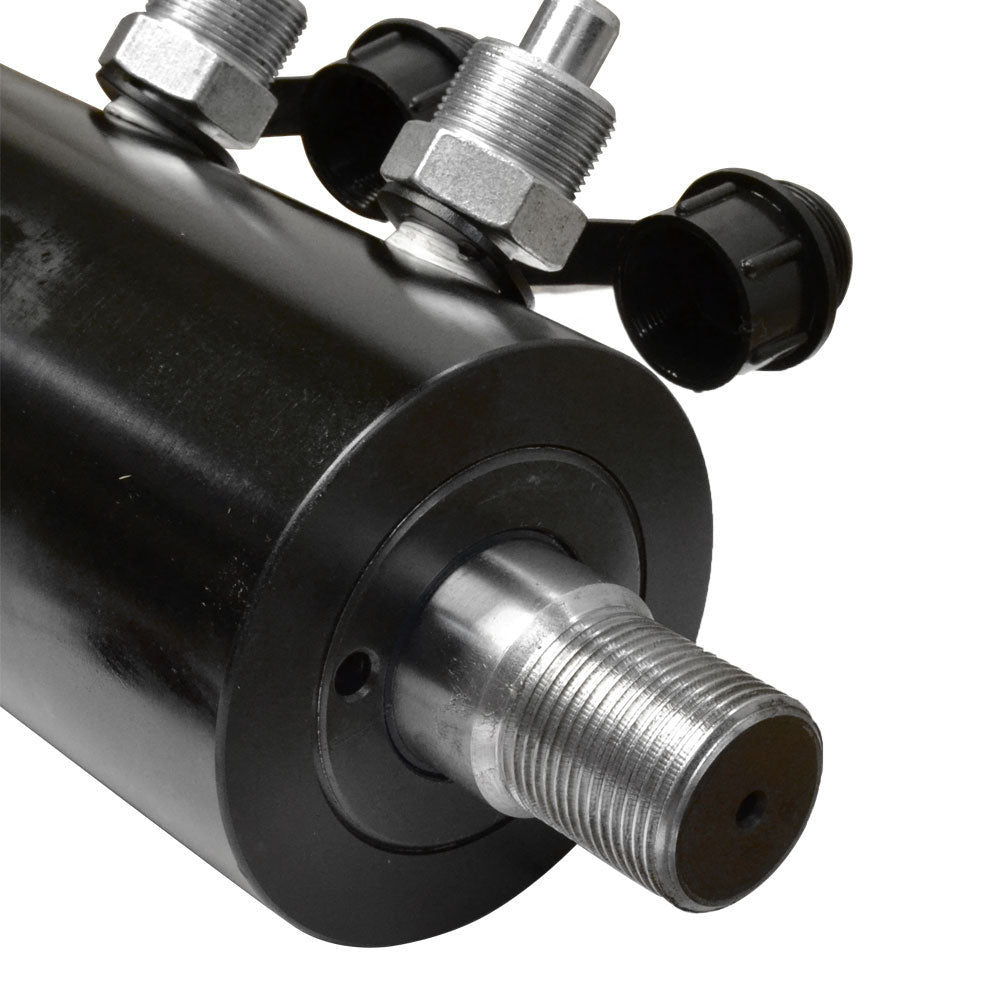 10 Ton / 20 Ton Push Pull Hydraulic Cylinder with 6 Inch Stroke Double Acting Ram for Pushing and Pulling Applications in Auto Repair, Construction, and Industrial Equipment