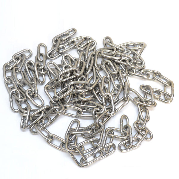 1/8" x 10 Ft Marine Stainless Steel Proof Coil Chain - 1-8" Chain T316