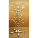 10 Layers Revolving Hat Floor Rack Hanger Retail Store Display Clothes Hang-WHT