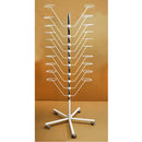 10 Layers Revolving Hat Floor Rack Hanger Retail Store Display Clothes Hang-WHT