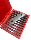 10 Pairs 1/8'' Steel Precision Thin Parallel Set Mechanist Parallelism .0002"