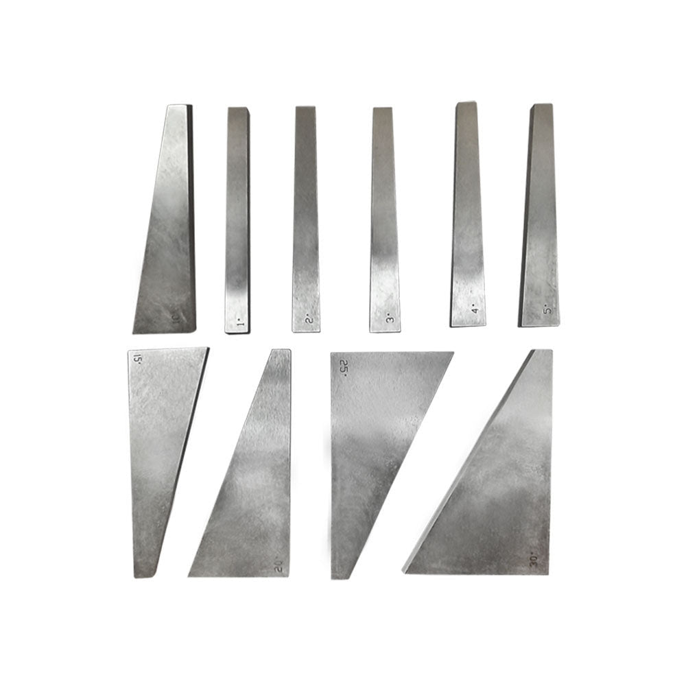 10 Pc Precision Angle Block Set 1 to 5 Degree & 5 to 30 degree Block G