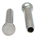 10 Pc 1/8" Cable Railing T316 Stainless Steel Stemball Swage for WOOD POST