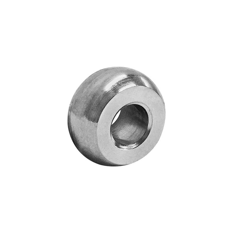 10 Pc 1/8" Stainless Steel 316 Plain Ball Swage Fitting Terminal Cable Wire Rope