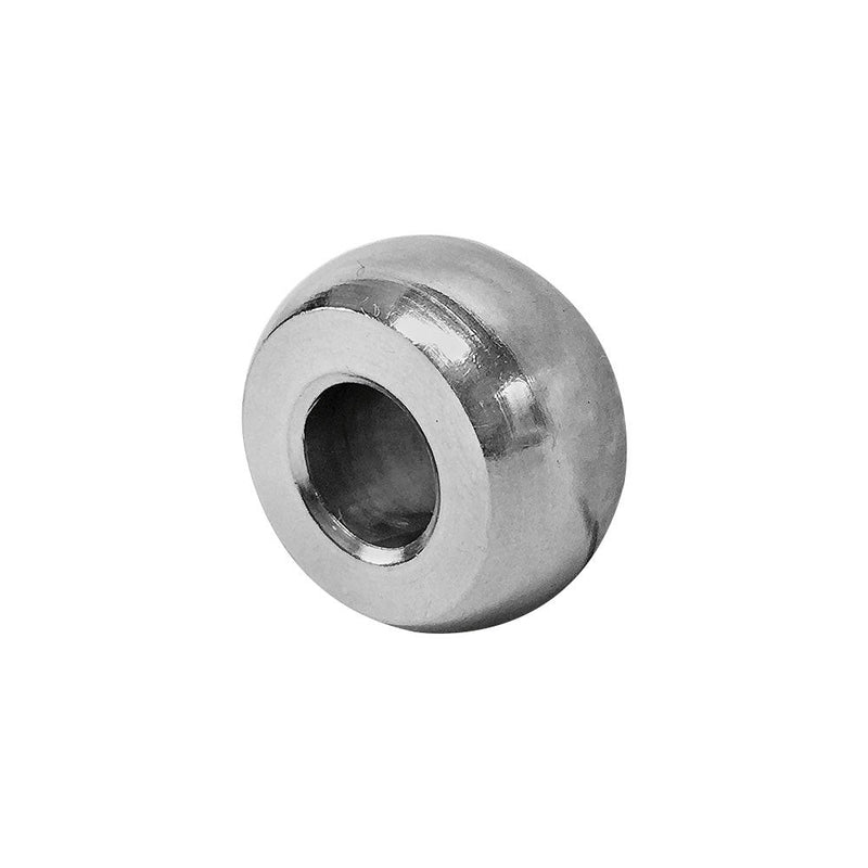 10 Pc 1/8" Stainless Steel 316 Plain Ball Swage Fitting Terminal Cable Wire Rope